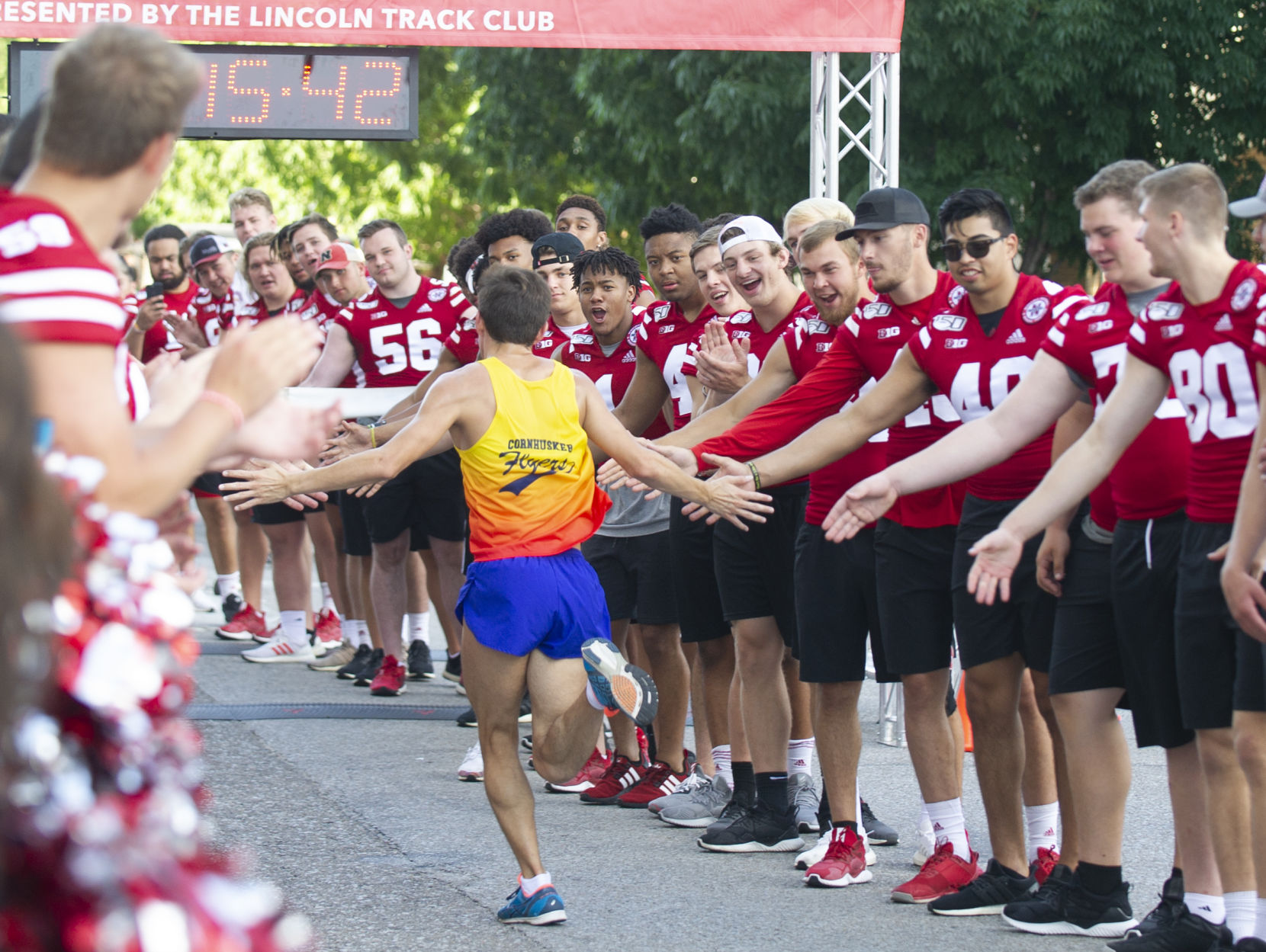Nebraska Football Road Race, 7.14